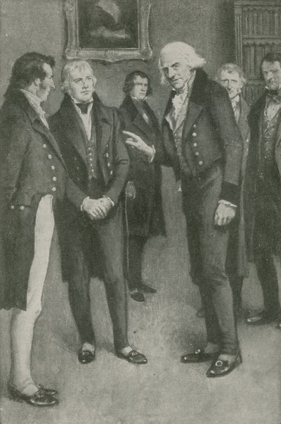 James Watt träffar Walter Scott av English School