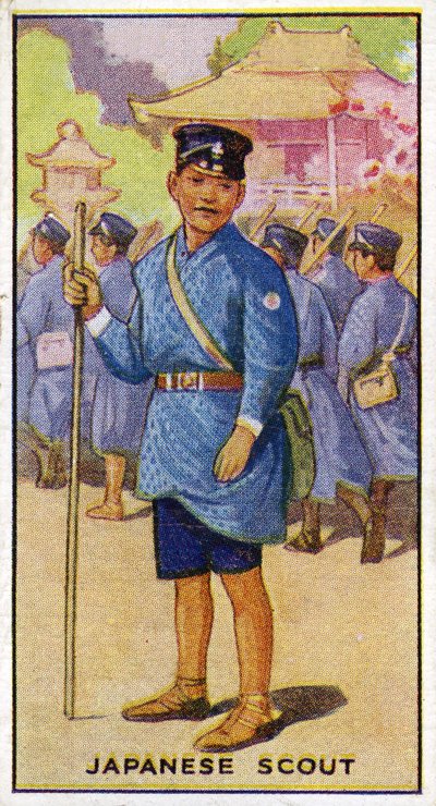 Japansk scout, 1923 av English School