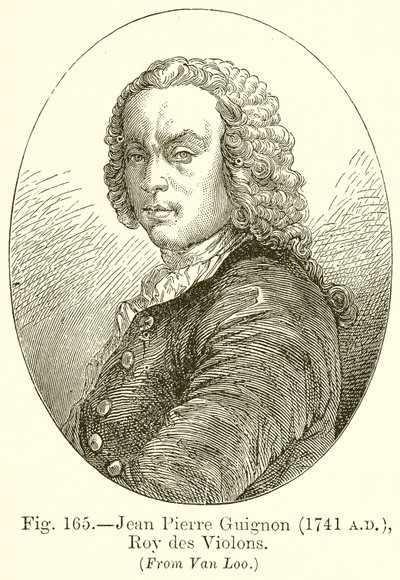 Jean Pierre Guignon, kung av violinerna 1741 av English School