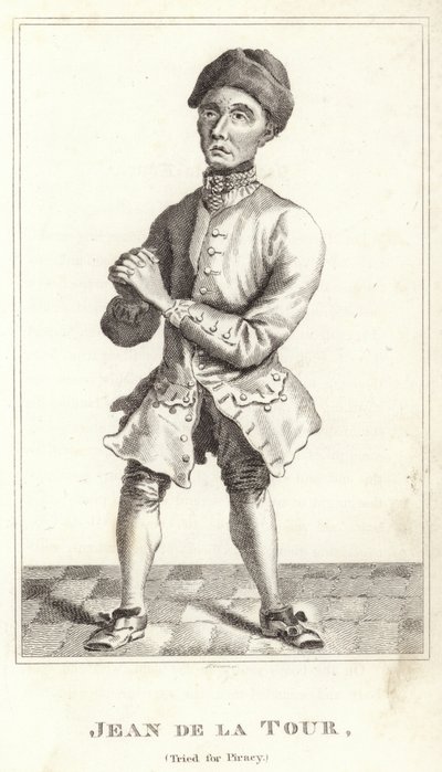 Jean de la Tour, försökt för piratkopiering av English School