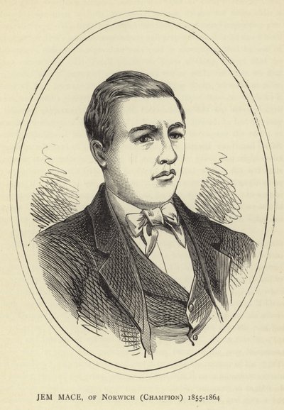 Jem Mace, av Norwich, Champion, 1855-1864 av English School