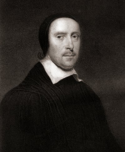 Jeremy Taylor (ca 1613-67) från Gallery of Portraits, publicerad 1833 av English School
