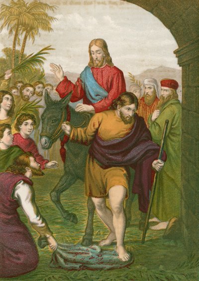 Jesu Kristi intåg i Jerusalem av English School