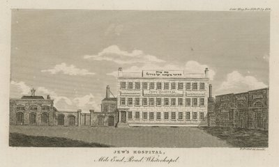 Jews Hospital, Mile End Road, Whitechapel av English School