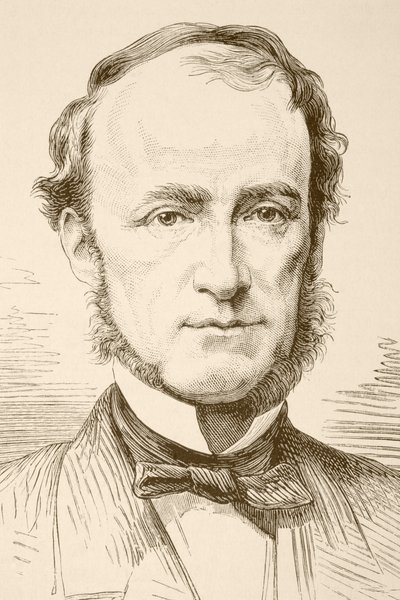 Johan-Marguerite-Emile Lemoinne (litho) av English School