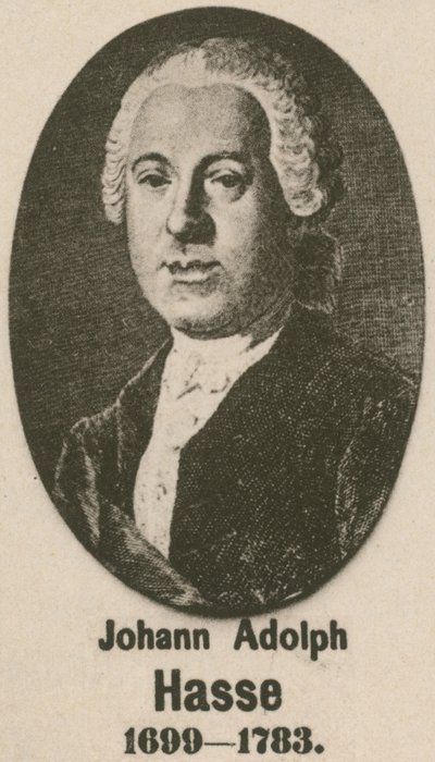 Johann Adolph Hasse (gravyr) av English School