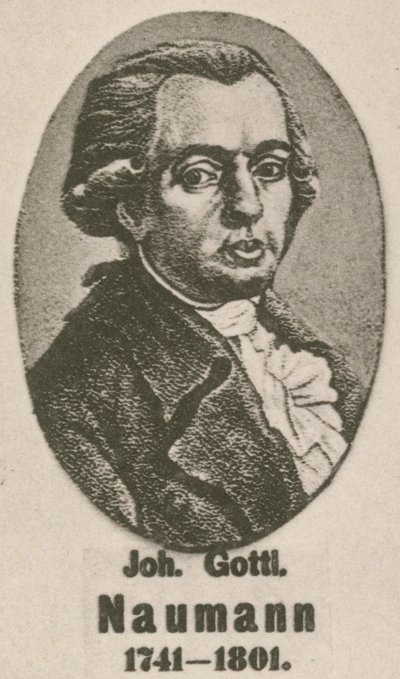 Johann Gottlieb Naumann (gravyr) av English School