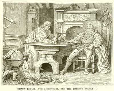 Johann Kepler, astronomen och kejsaren Rudolf II av English School