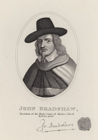 John Bradshaw (gravyr) av English School