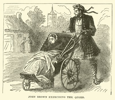 John Brown tränar drottningen av English School