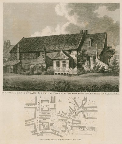 John Bunyans möteshus, Zoar Street, Gravel Lane, Southwark av English School