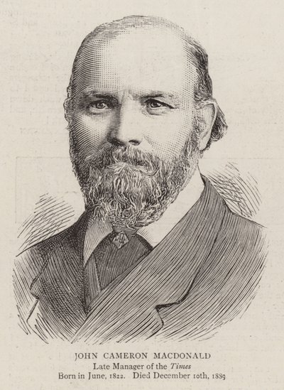 John Cameron Macdonald (gravyr) av English School