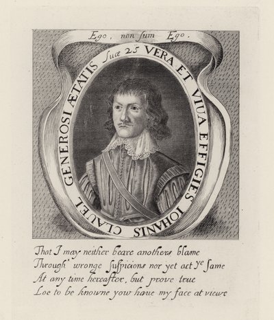 John Clavel (gravyr) av English School