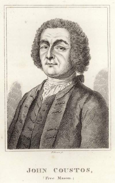 John Coustos, frimurare av English School
