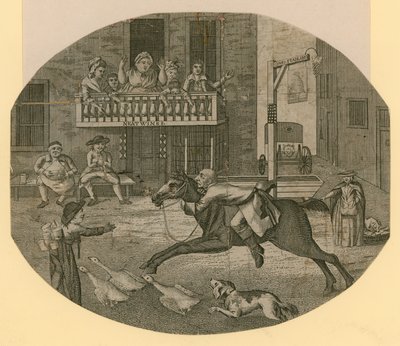 John Gilpin från Cheapside, London, går längre än han tänkt sig av English School
