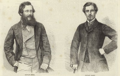 John Hanning Speke och James Augustus Grant av English School