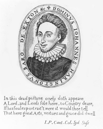 John Harington, 2:a baron Harington av Exton (gravyr) av English School