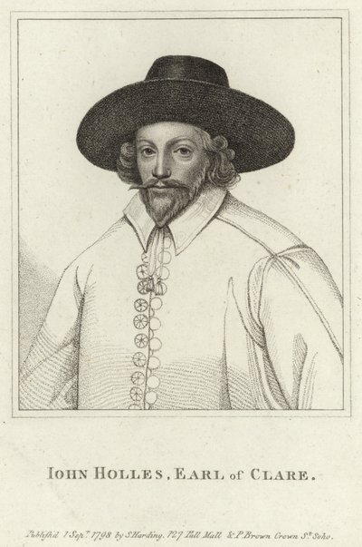 John Holles, Earl of Clare av English School