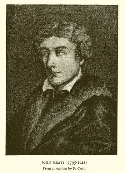 John Keats (1795-1821) av English School
