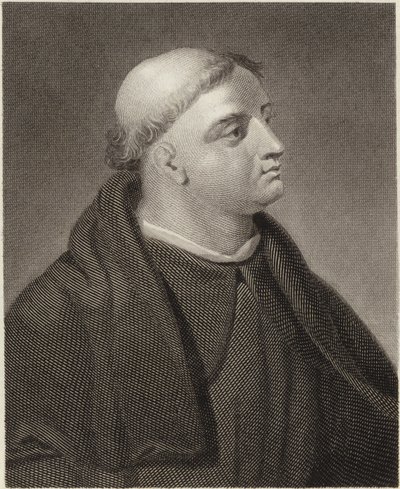 John Lydgate från Bury av English School