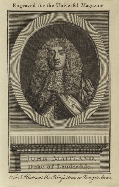 John Maitland, hertig av Lauderdale av English School