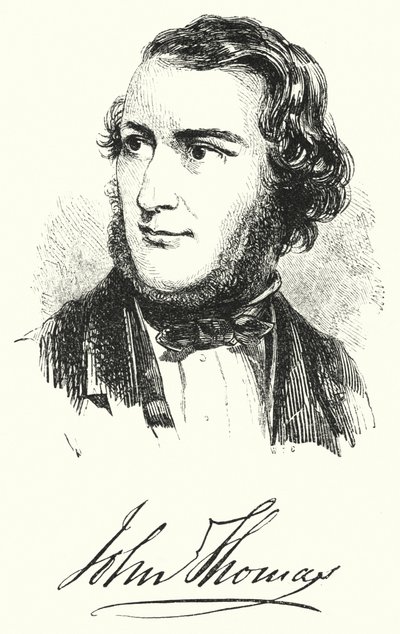 John Thomas, den välkände skulptören och modellören (gravyr) av English School
