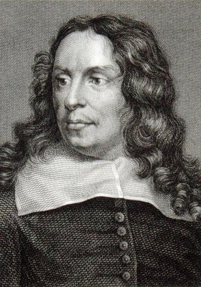 John Thurloe (1616-68) (gravyr) av English School