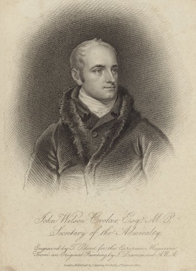 John Wilson Croker, irländsk statsman och författare av English School