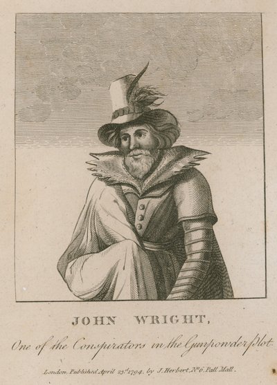 John Wright, einer der Verschwörer im Schießpulverkomplott von English School