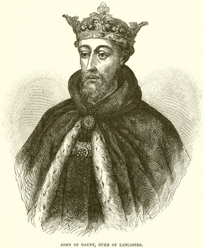 John of Gaunt, hertig av Lancaster av English School