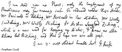 Jonathan Swift av English School