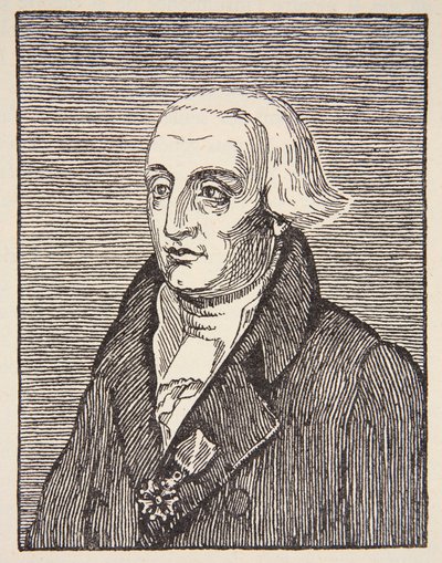 Joseph-Louis Lagrange, illustration från History of the French Nation, Sciences, Volumes I & II, av Gabriel Hanotaux (1853-1944), 1924 av English School