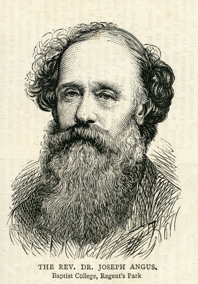 Joseph Angus (1816-1902) illustration från The Graphic 10 juli 1875 av English School