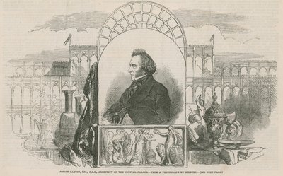 Joseph Paxton, arkitekt av Crystal Palace av English School