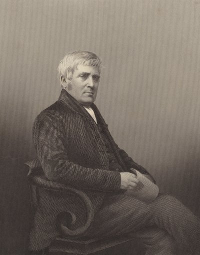 Joseph Sturge (gravyr) av English School