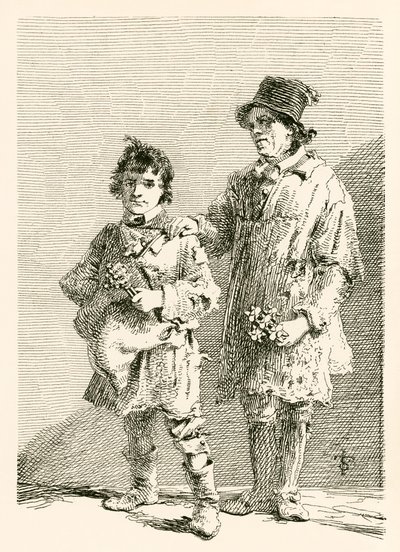 Joseph Thake och hans son, som gjorde rasselpussel av English School