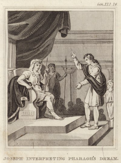 Josef tolkar faraos dröm av English School