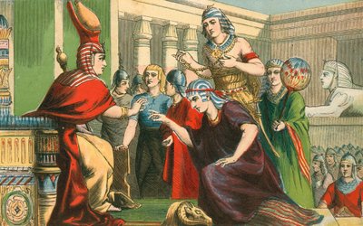 Josef blev hersker over landet Egyptswed av English School