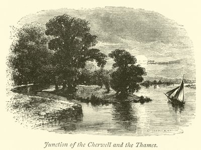 Korsningen mellan Cherwell och Themsen av English School