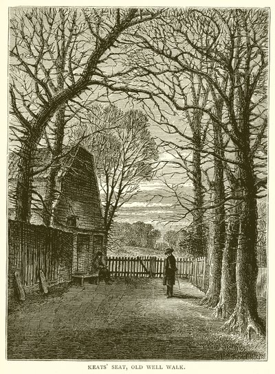 Keats Seat, Old Well walk av English School