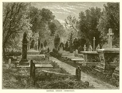 Kensal Green Cemetery av English School
