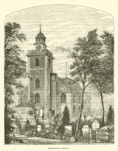 Kensington Church (gravyr) av English School