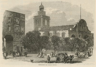 Kensington gamla församlingskyrka av English School