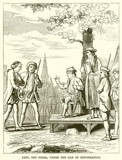 Kett, rebellen, under reformationens ek av English School