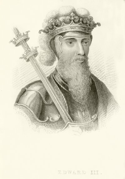 Kung Edvard III av English School