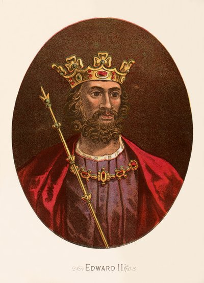 Kung Edvard II av English School