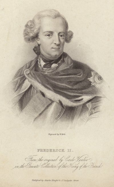 Kung Fredrik II av Preussen av English School