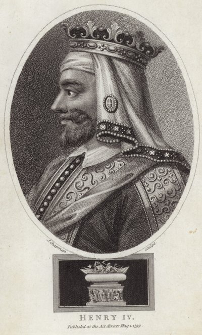 kung Henrik IV av England av English School
