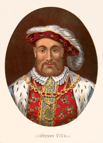 Kung Henrik VIII av English School