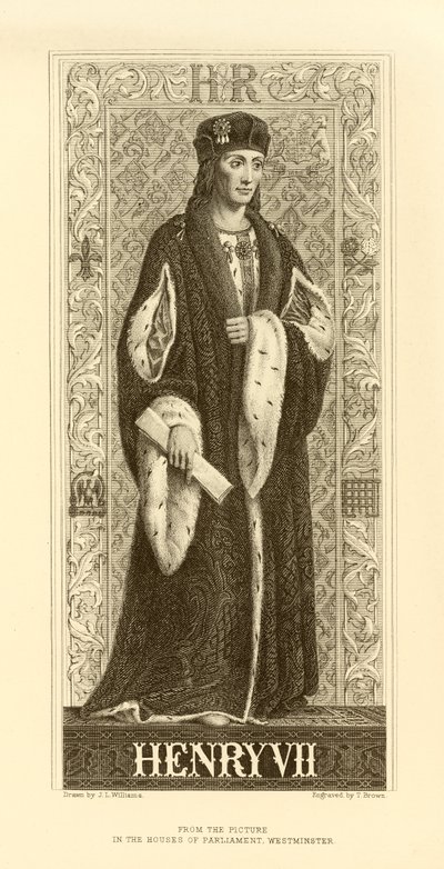Kung Henrik VII av English School